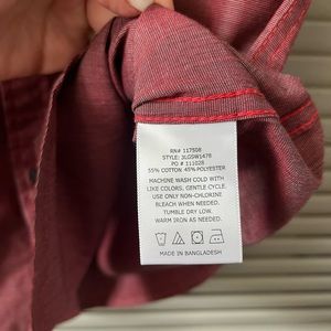 Levi’s NWT Mens Medium short sleeve button down